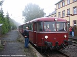 Dreiteiliger Schienenbus in Hermeskeil, 02.10.2006